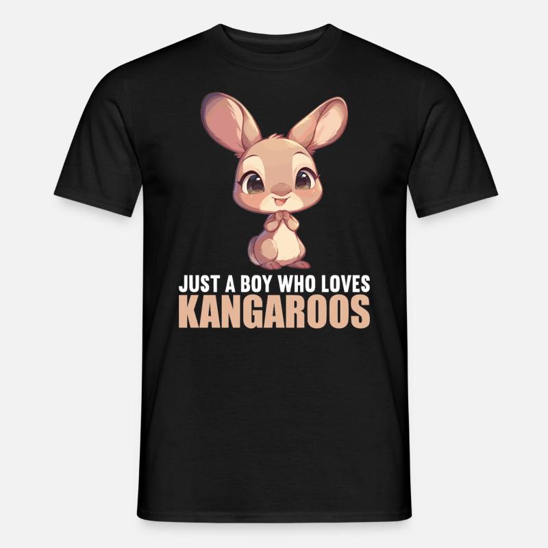 Kangaroos Kangaroo - Men's T-Shirt - black