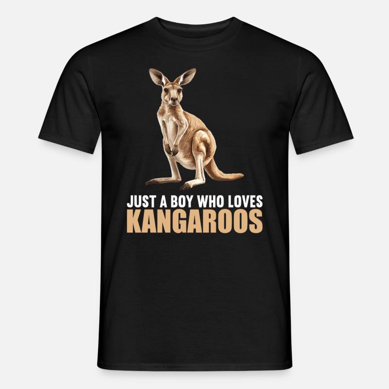 Kangaroos Kangaroo - Men's T-Shirt - black
