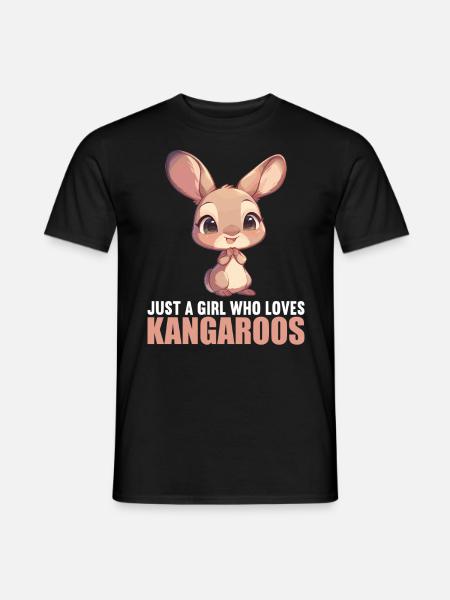 Kangaroos Kangaroo - Men's T-Shirt - black