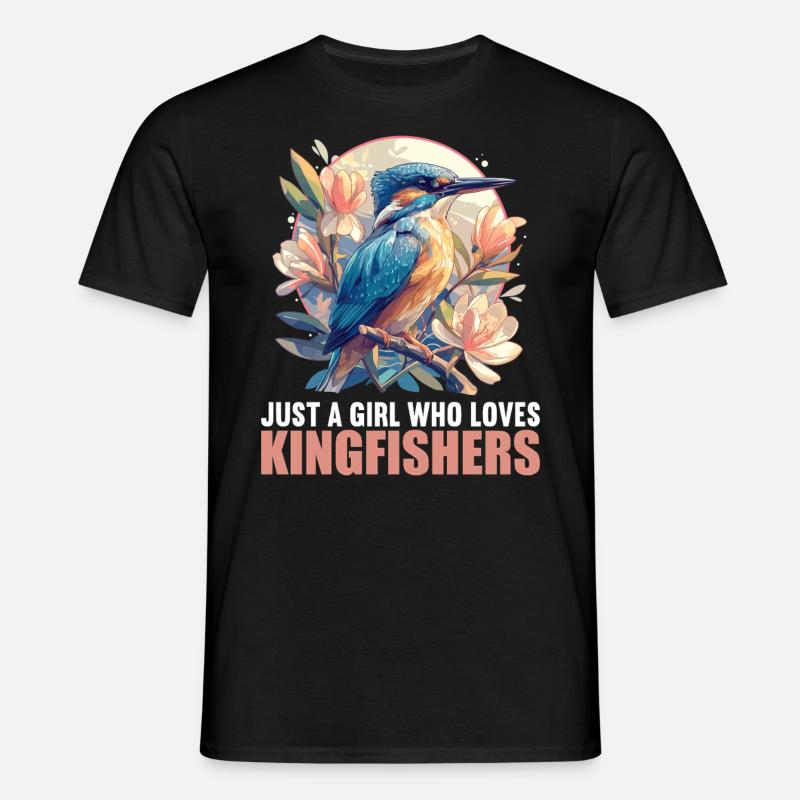 Eisvögel Eisvogel - Männer T-Shirt - Schwarz