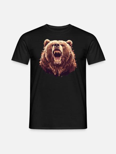 Kodiak Bear Kodiak Bear - Men's T-Shirt - black