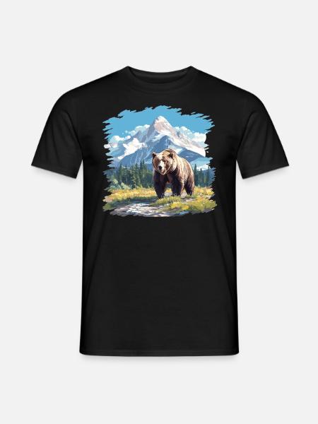 Kodiak Bear Kodiak Bear - Men's T-Shirt - black