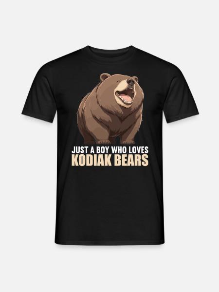 Kodiak Bear Kodiak Bear - Men's T-Shirt - black