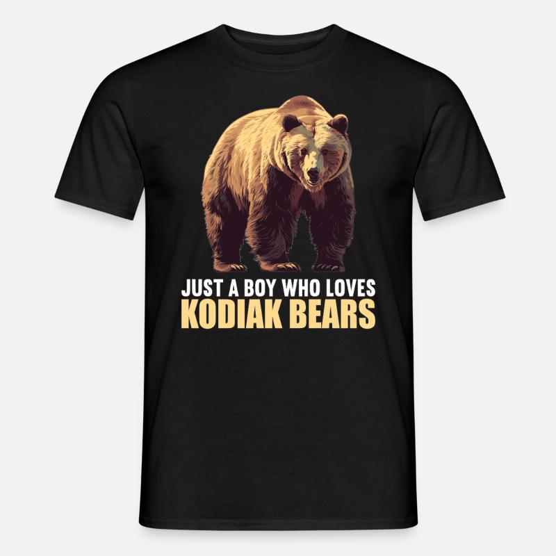 Kodiak Bear Kodiak Bear - Men's T-Shirt - black