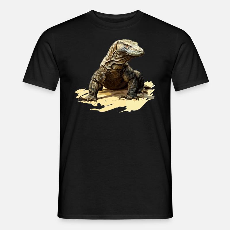 Komodowarane Komodowaran - Männer T-Shirt - Schwarz