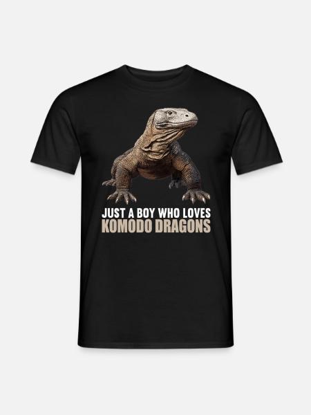 Komodo dragons Komodo dragon - Men's T-Shirt - black