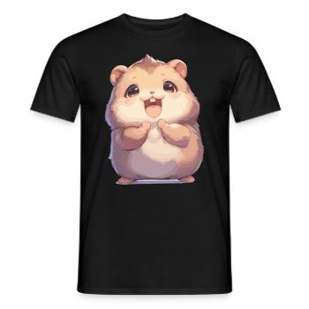 Lemmings Lemming - Men's T-Shirt - black - Front - AI Model Male 178 light (178cm)