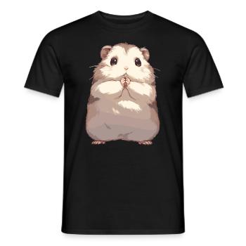 Lemmings Lemming - Men's T-Shirt - black - Front - AI Model Male 178 light (178cm)