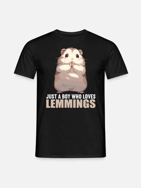 Lemmings Lemming - T-shirt homme - noir