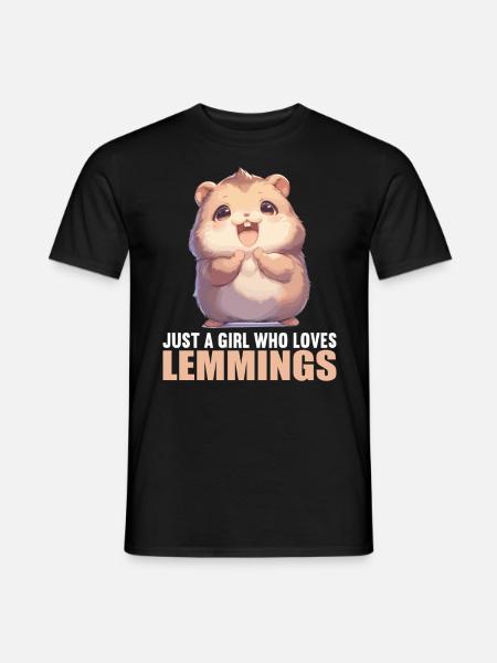 Lemmings Lemming - Men's T-Shirt - black
