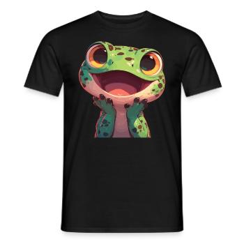 Lézards Lézard - T-shirt homme - noir - Devant - AI Model Male 178 light (178cm)