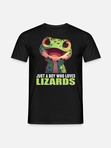 Lizards Lizard - Men's T-Shirt - black