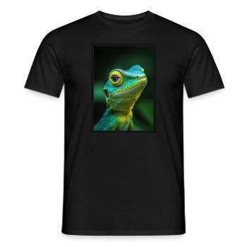 Lézards Lézard - T-shirt homme - noir - Devant - AI Model Male 178 light (178cm)