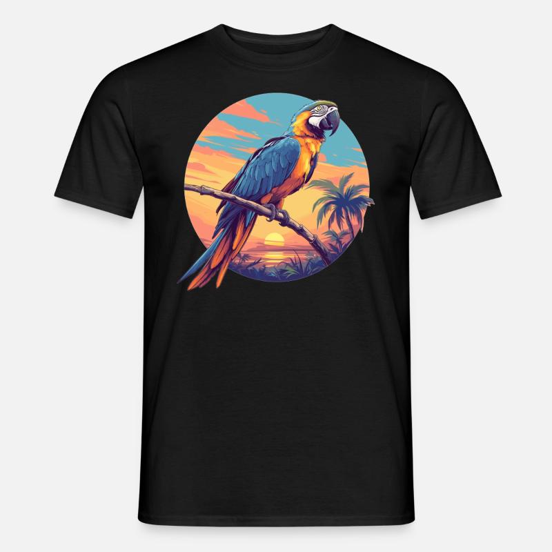 Aras Ara - Männer T-Shirt - Schwarz