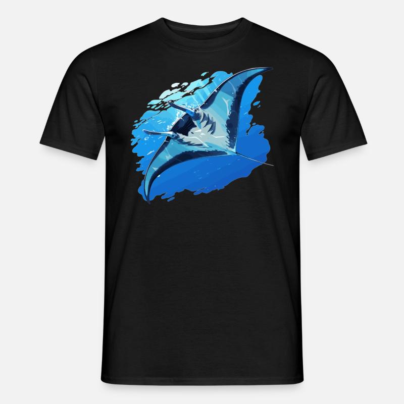 Manta Rays Manta Rays - Men's T-Shirt - black