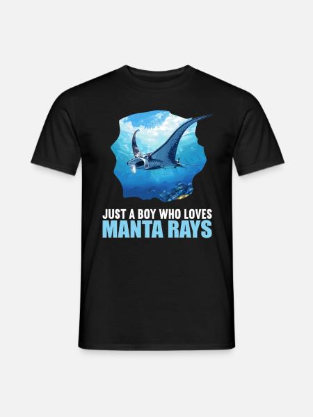 Manta Rays Manta Rays - Men's T-Shirt - black