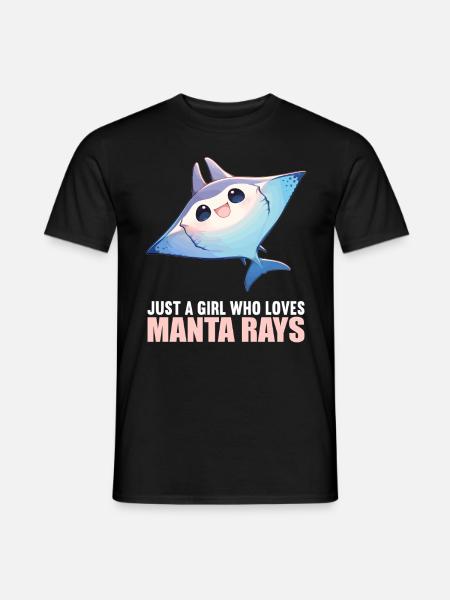 Manta Rays Manta Rays - Men's T-Shirt - black
