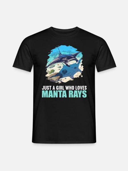 Manta Rays Manta Rays - Men's T-Shirt - black