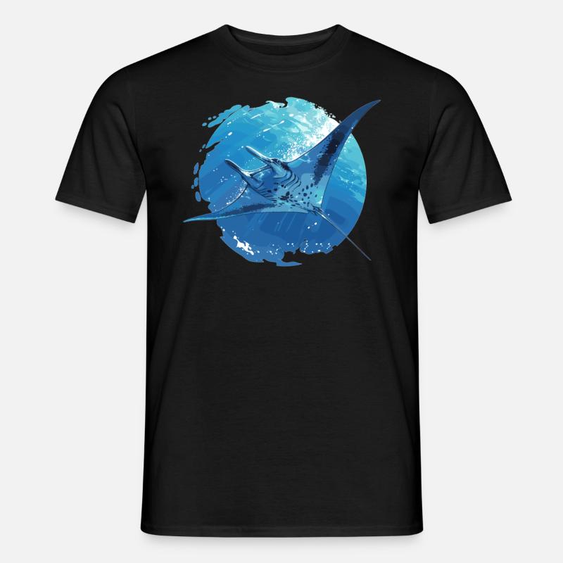 Manta Rays Manta Rays - Men's T-Shirt - black