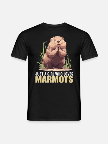 Marmots Groundhog - Men's T-Shirt - black