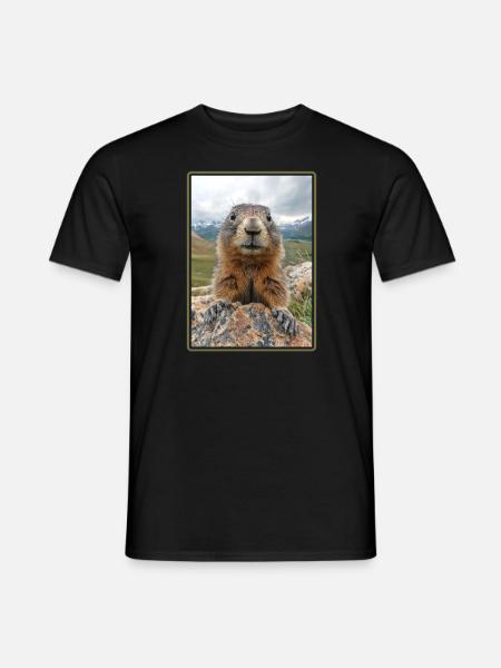 Marmots Groundhog - Men's T-Shirt - black