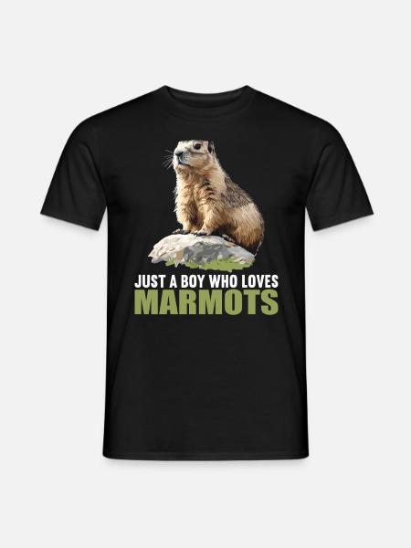 Marmots Groundhog - Men's T-Shirt - black