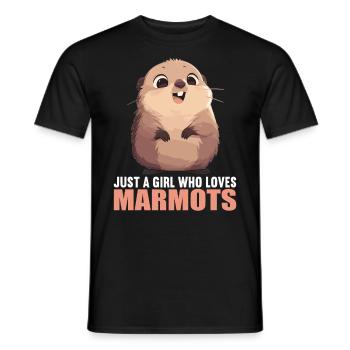 Marmottes Marmottes - T-shirt homme - noir - Devant - AI Model Male 178 light (178cm)