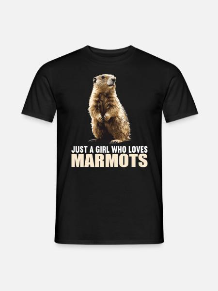 Marmots Groundhog - Men's T-Shirt - black
