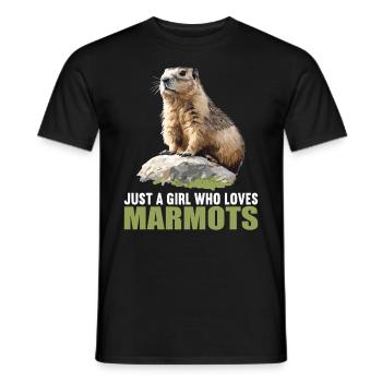Marmottes Marmottes - T-shirt homme - noir - Devant - AI Model Male 178 light (178cm)