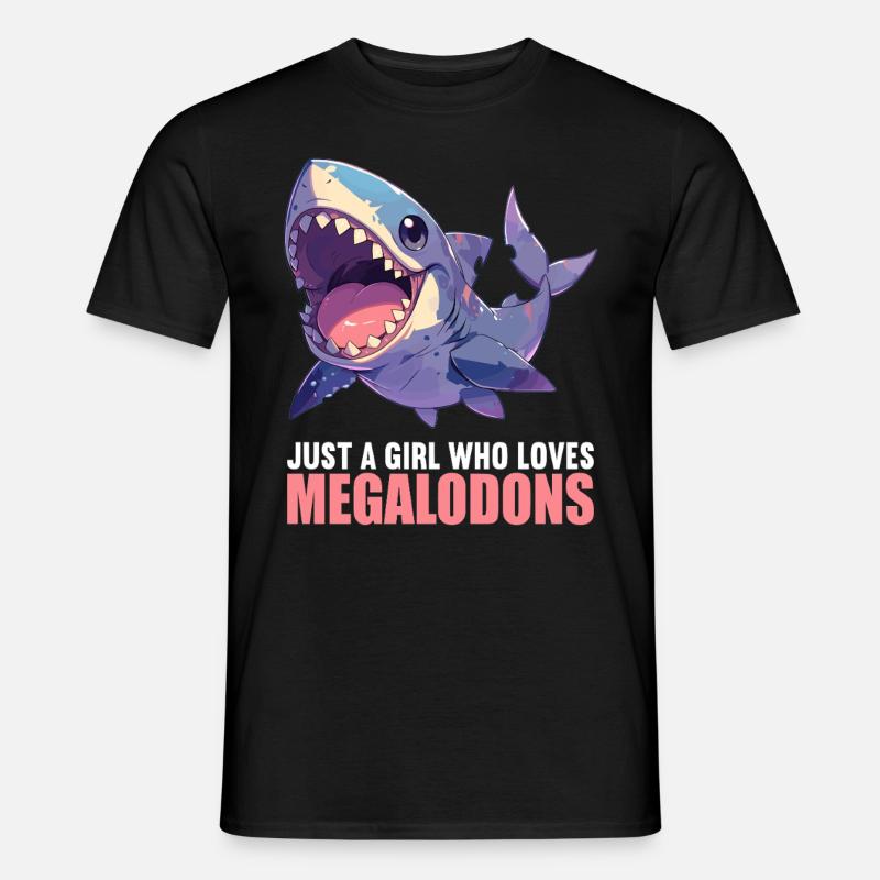 Megalodons Megalodon - Männer T-Shirt - Schwarz