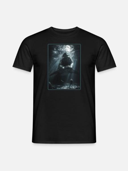 Requins Requin - T-shirt homme - noir
