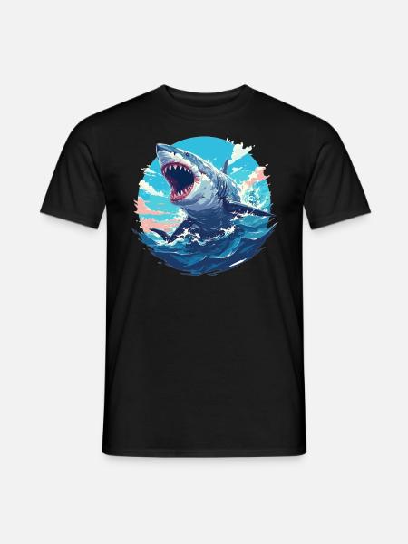 Sharks Shark - Men's T-Shirt - black