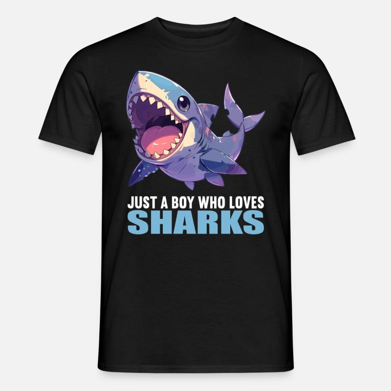 Sharks Shark - Men's T-shirt - black