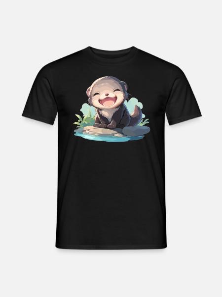 Vison Vison - T-shirt homme - noir
