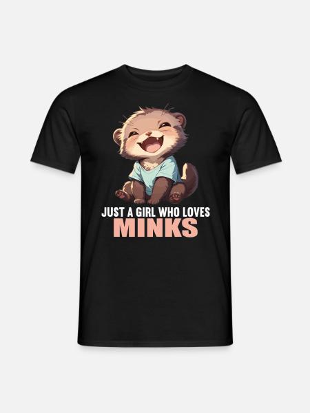 Mink Mink - Men's T-Shirt - black