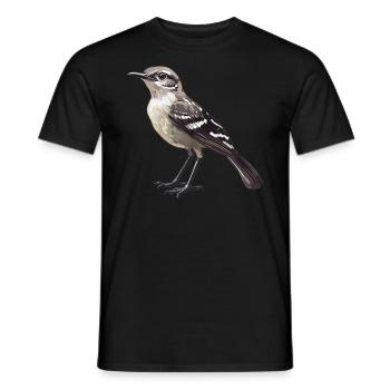 Spottdrosseln Spottdrossel - Männer T-Shirt - Schwarz - Vorne - AI Model Male 178 light (178cm)