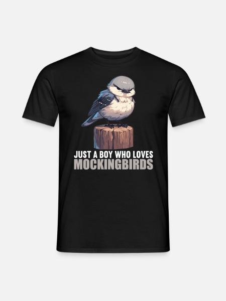 Oiseaux moqueurs Oiseaux moqueurs - T-shirt homme - noir
