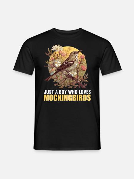 Oiseaux moqueurs Oiseaux moqueurs - T-shirt homme - noir