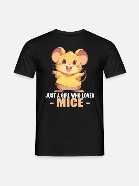 Mice Mouse - Men's T-Shirt - black