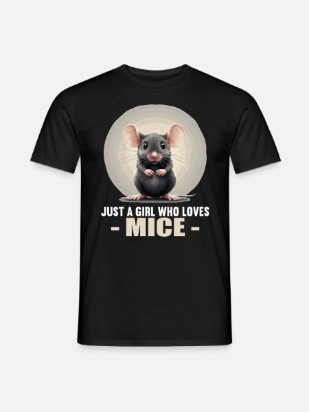 Mice Mouse - Men's T-Shirt - black