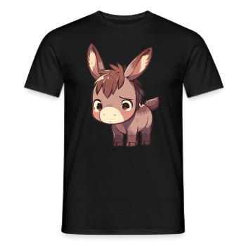 Mules Mule - Men's T-Shirt - black - Front - AI Model Male 178 light (178cm)
