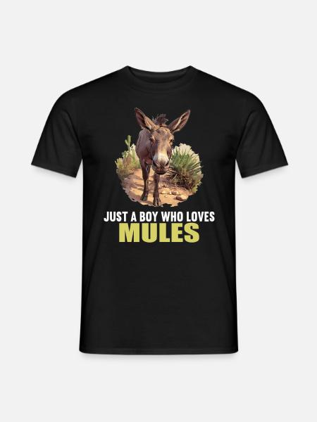 Mules Mule - T-shirt homme - noir