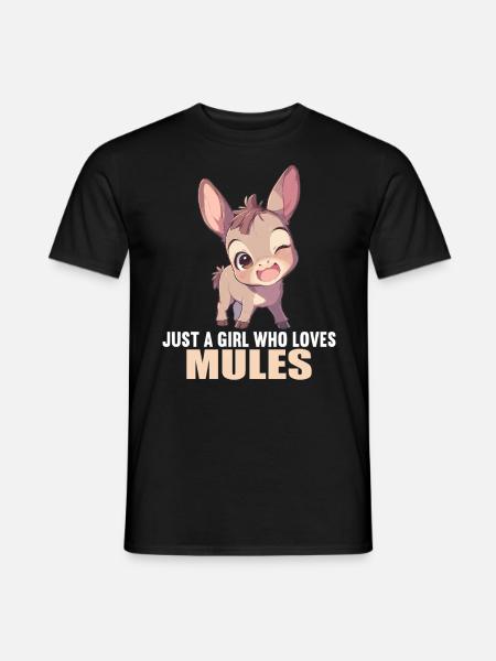 Mules Mule - Men's T-Shirt - black
