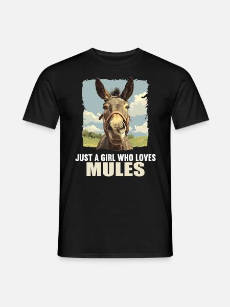 Mules Mule - Men's T-Shirt - black