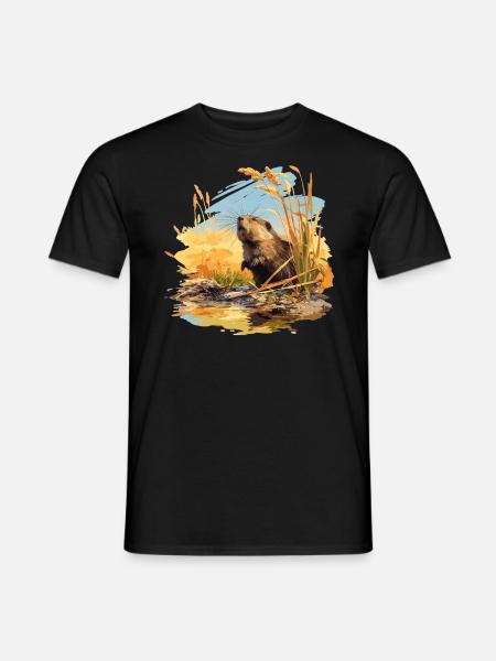 Rat musqué - T-shirt homme - noir