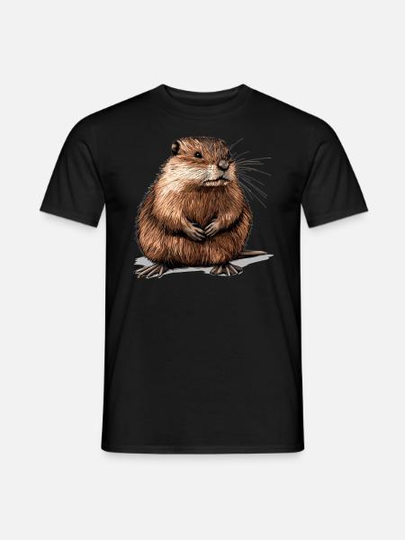 Rat musqué - T-shirt homme - noir