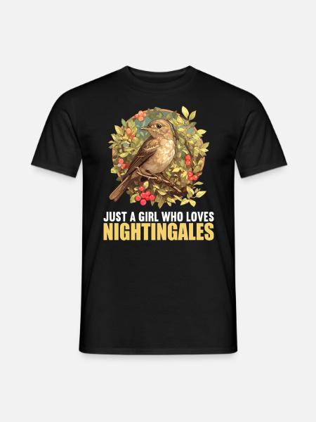 Nightingales Nightingale - Men's T-Shirt - black