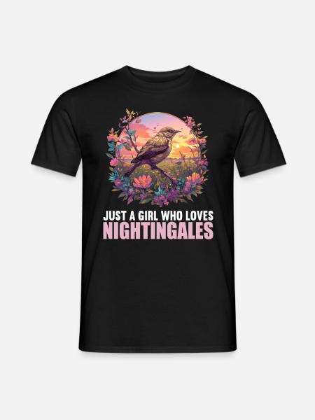 Nightingales Nightingale - Men's T-Shirt - black