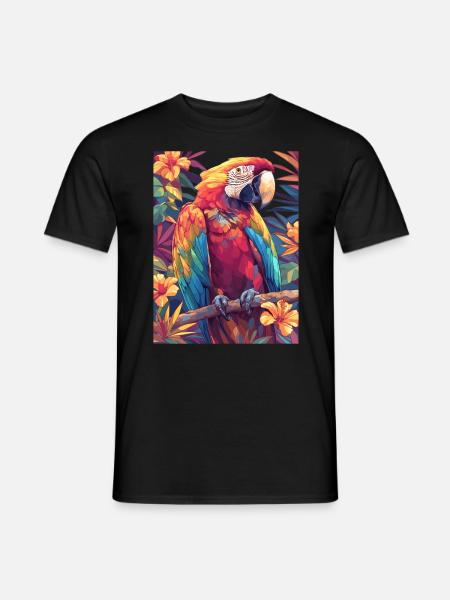 Parrot Parrot Parrot - Men's T-Shirt - black