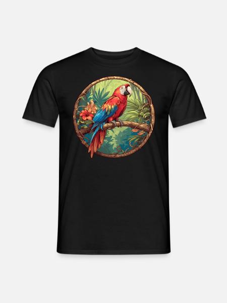 Parrot Parrot Parrot - Men's T-Shirt - black